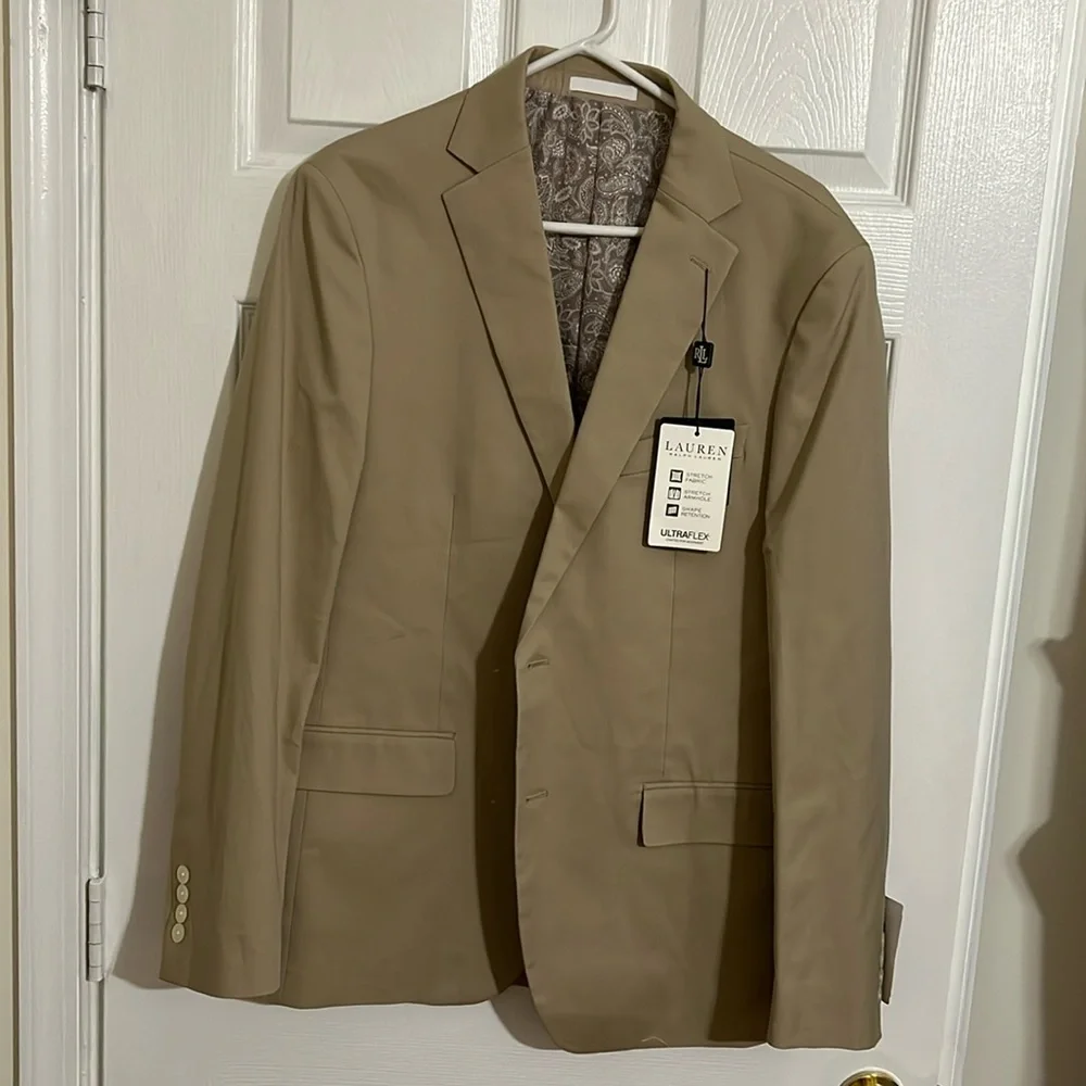 Lauren Ralph Lauren Men's UltraFlex Classic-Fit Sport Coat Tan
